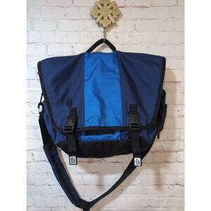 Timbuk2 Custom Classic RARE Messenger Bag WITH Back Zip Laptop Compartment